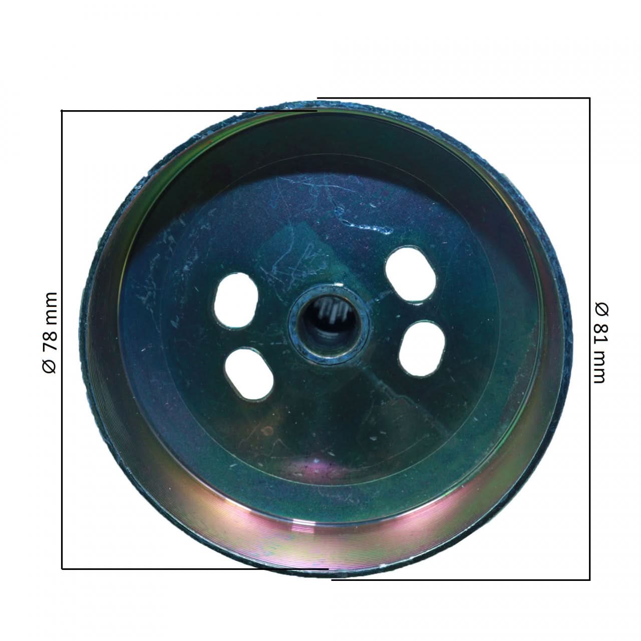 Oala Ambreiaj cu 9 Dinti pentru Motocoasa – Performanță și Fiabilitate Superioare