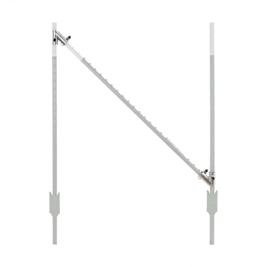 Set inceput gard T-post 2 conectori 6 suruburi 6 piulite 4 capace plastic