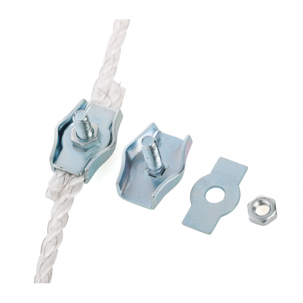 Conector franghie gard electric 4-6mm, simplu