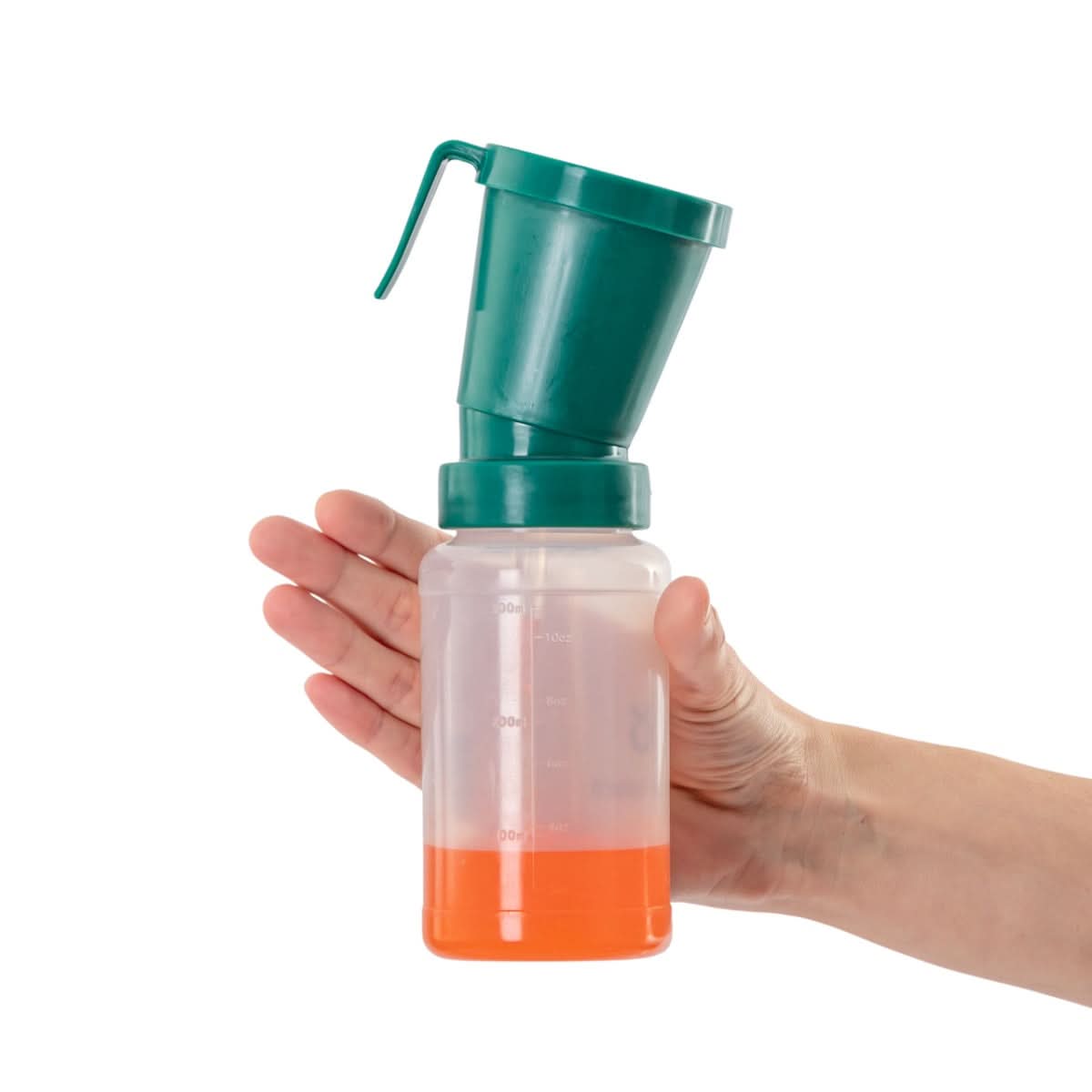 Pahar dezinfectie mameloane non-retur 300 ml cu carlig