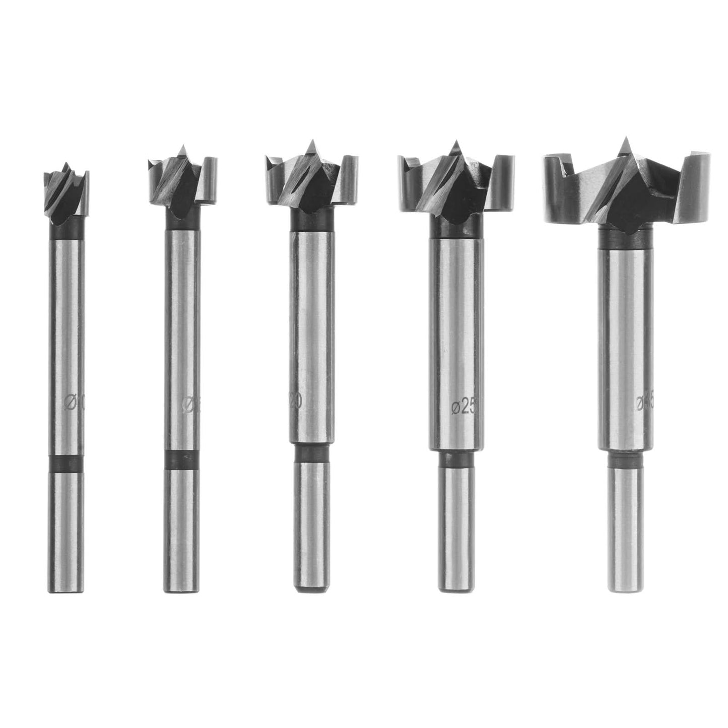 Set de burghie de tip Forstner, 10-15-20-25-35 mm, 5 buc - Sparta