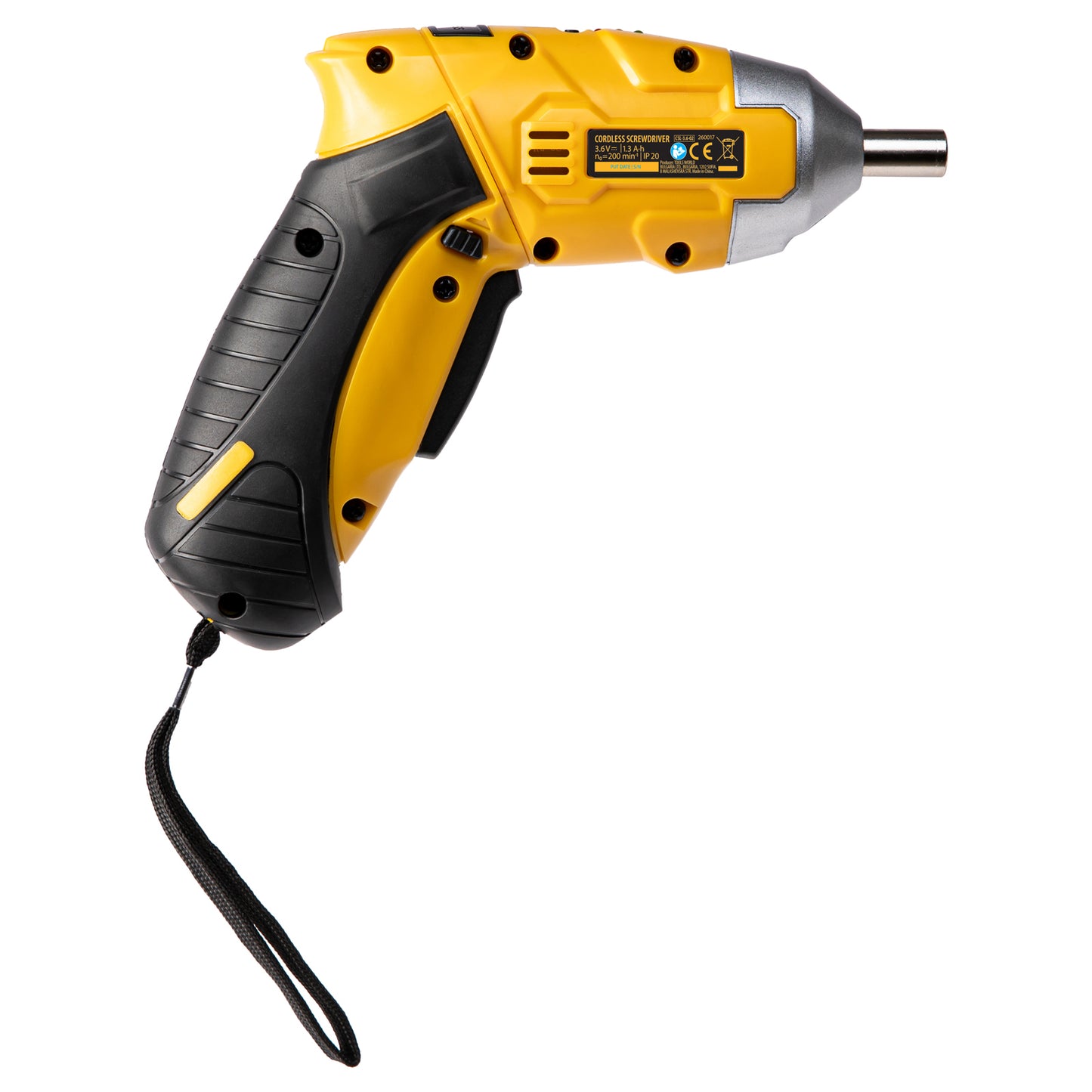 Surubelnita cu acumulator Denzel CSL-3.6-02, Li-Ion 3.6V, 1.3 Ah, mandrina 6.5 mm, compacta, in blister