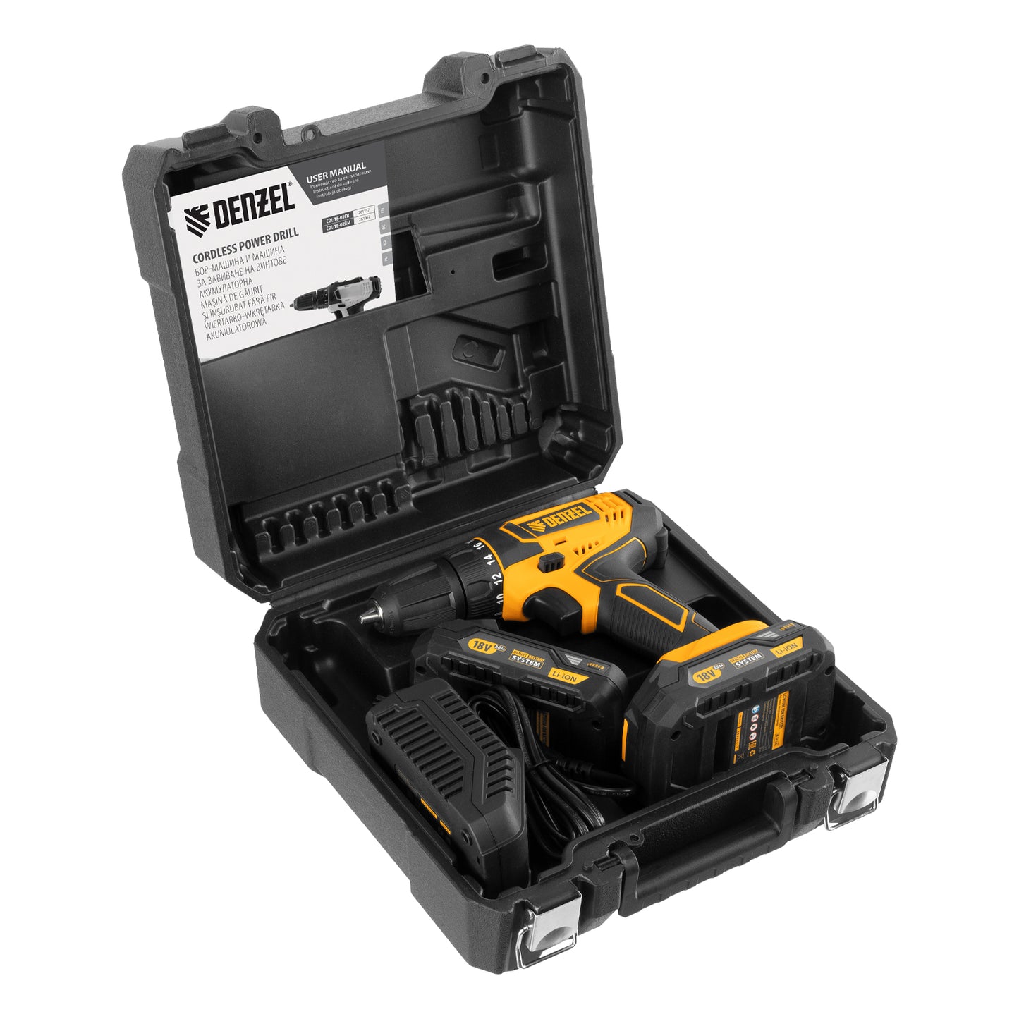 Surubelnita cu acumulator Denzel CSL-3.6-02, Li-Ion 3.6V, 1.3Ah, mandrina 6.5 mm, in blister