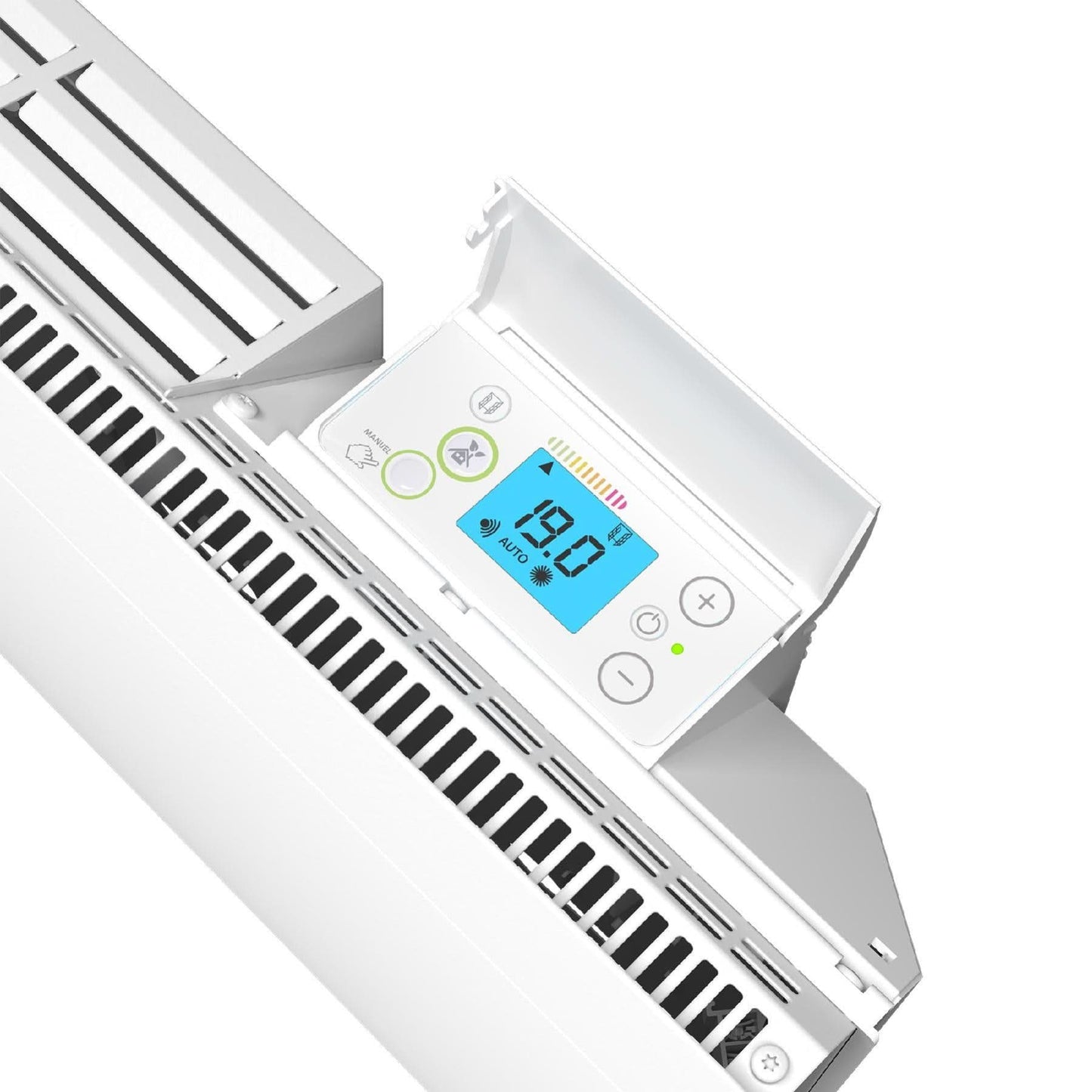 Radiator Electric Noirot Walter H 2000 BL – Incalzire din Fonta, 2000W, Termostat Digital si Siguranta pentru Copii