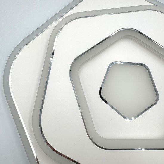Plafoniera LED Euporie 80W, 6600lm, 400x50mm