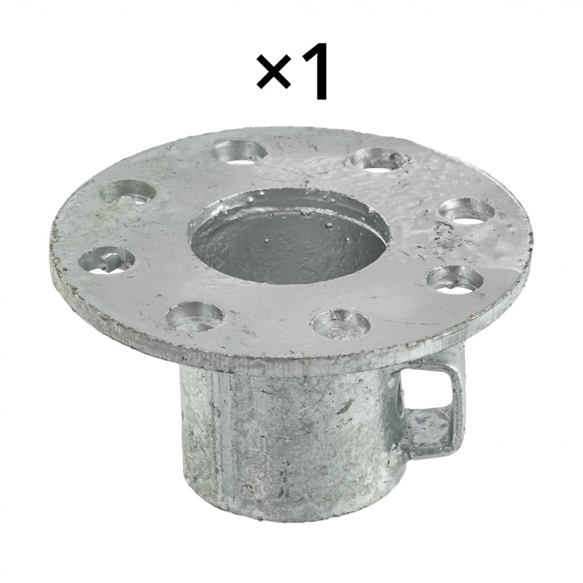 Set colt gard T-post 5 conectori 11 suruburi 13 piulite 10 capace plastic