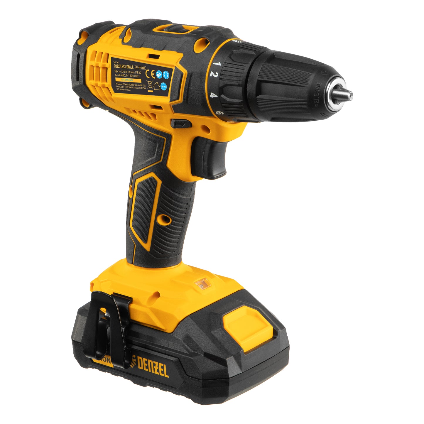 Surubelnita cu acumulator Denzel CSL-3.6-02, Li-Ion 3.6V, 1.3Ah, mandrina 6.5 mm, in blister