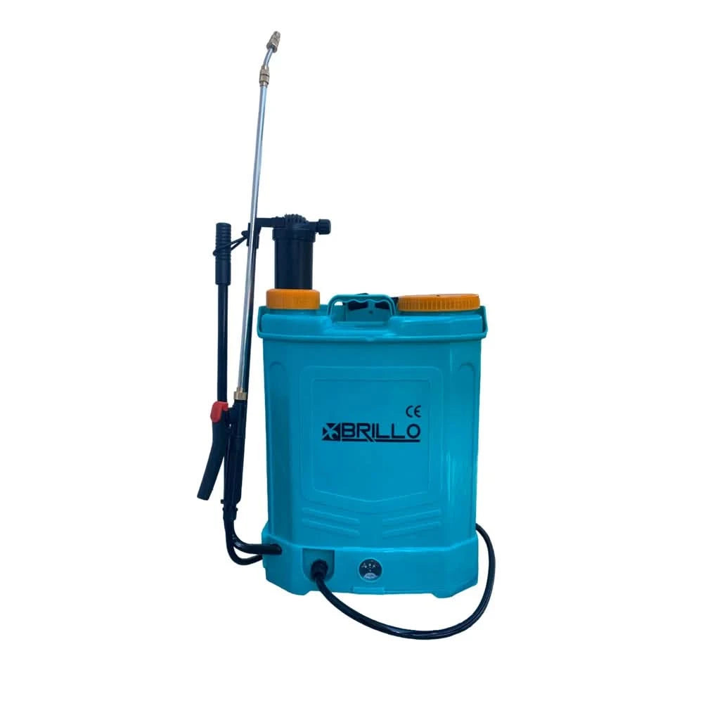 Pompa de stropit Brillo 16L 2 în 1 – Manuală și Electrică
