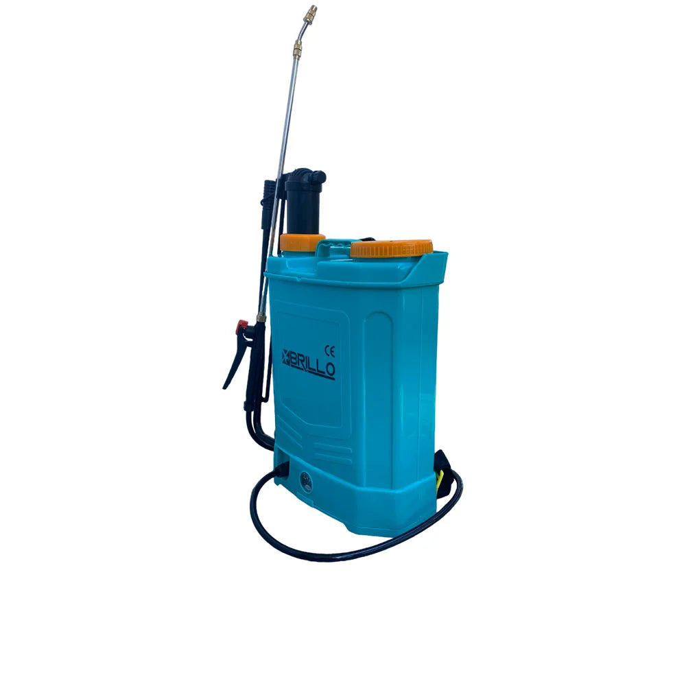 Pompa de stropit Brillo 16L 2 în 1 – Manuală și Electrică