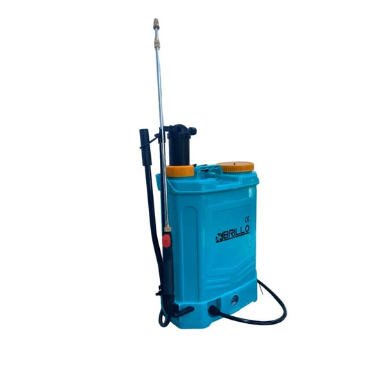Pompa de stropit Brillo 16L 2 în 1 – Manuală și Electrică