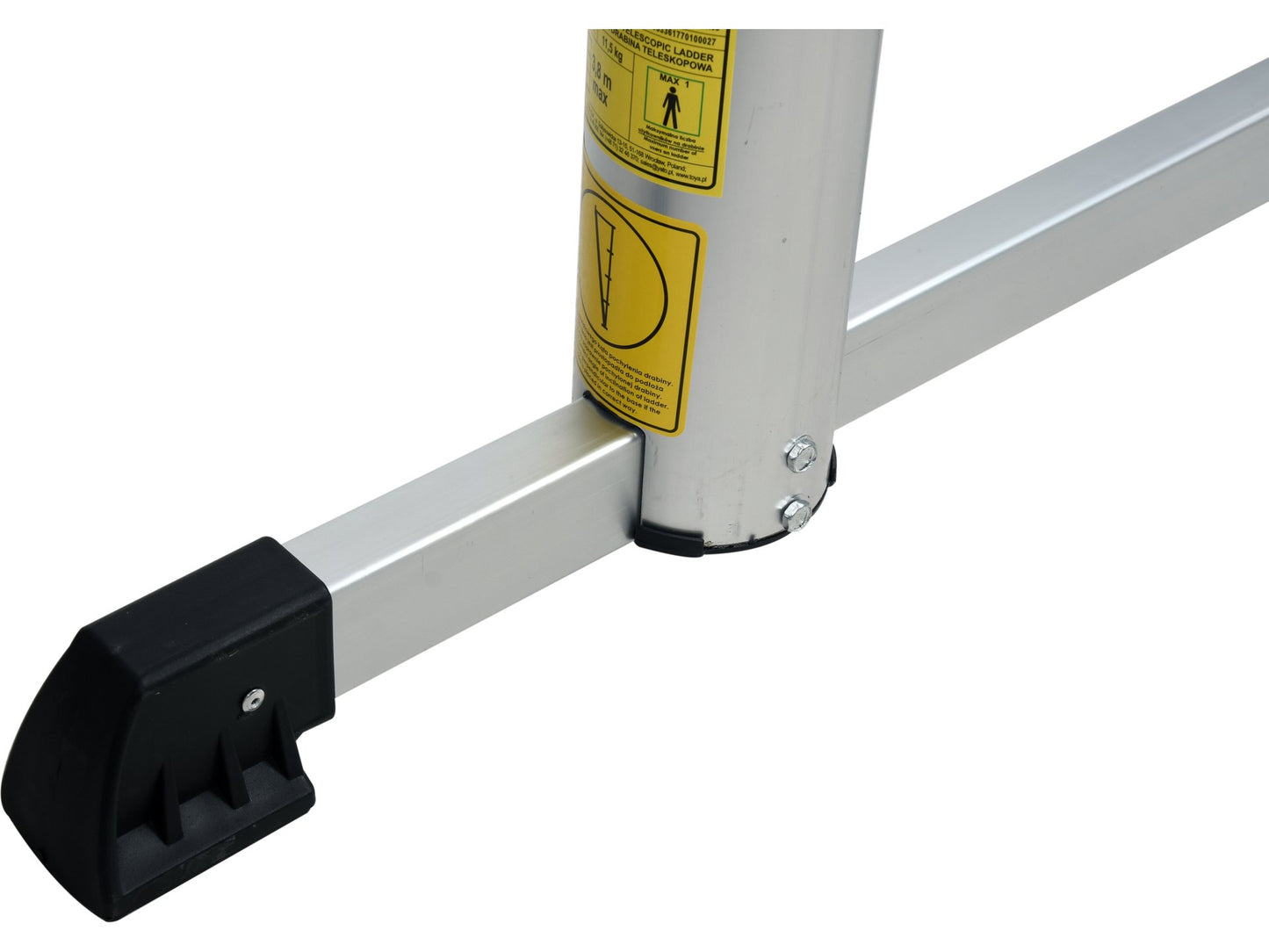 SCARĂ TELESCOPICĂ ALUMINIU 3.8M, 13 TREPTE