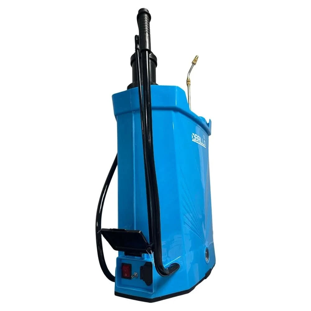 Pompa stropit Brillo 16L 2 in 1 manuala si electrica acumulator 12V lance inox 6 bari