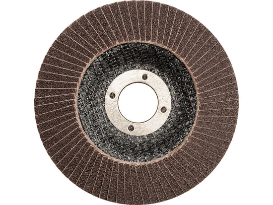 Disc lamelar slefuit 125mm, P80, pentru lemn, metal si materiale plastice Yato YT-83294 - imagine produs 2