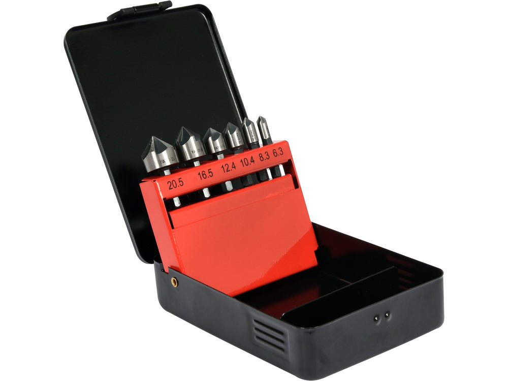 Set 6 zencuitoare pentru metal, prindere hexagonala 6.3-20.5 mm, Yato