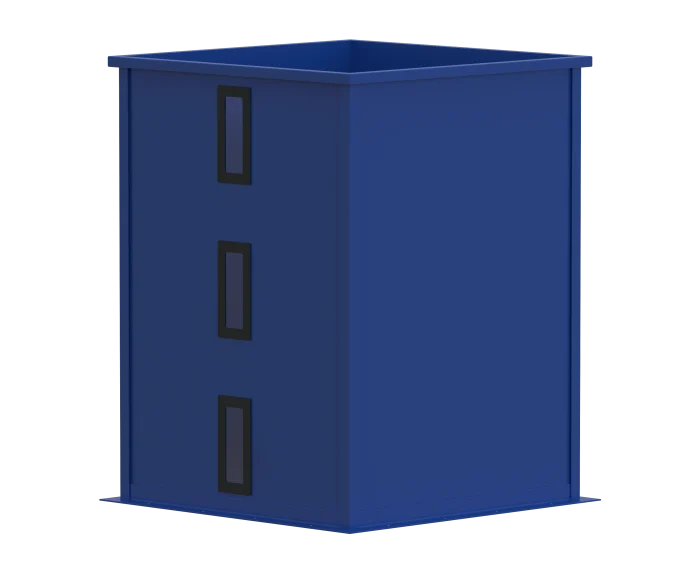 Buncar pentru extruder EGK-500 – Capacitate mare si alimentare continua