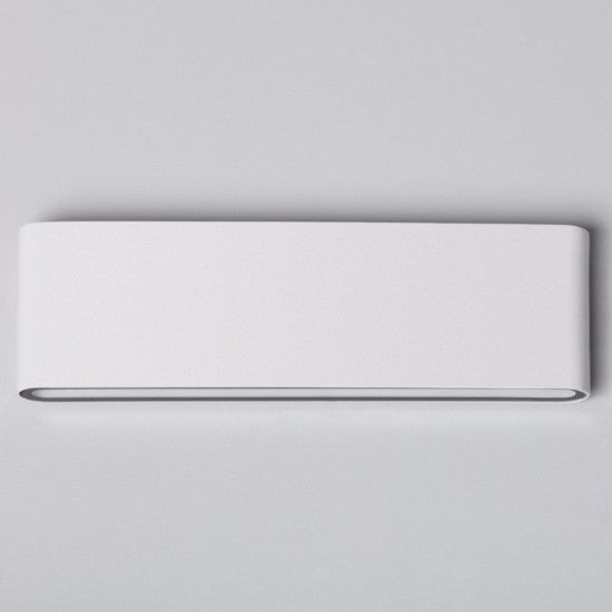 Aplica LED Long extra-plata, 24W, 2160 lm, 300x98x40 mm