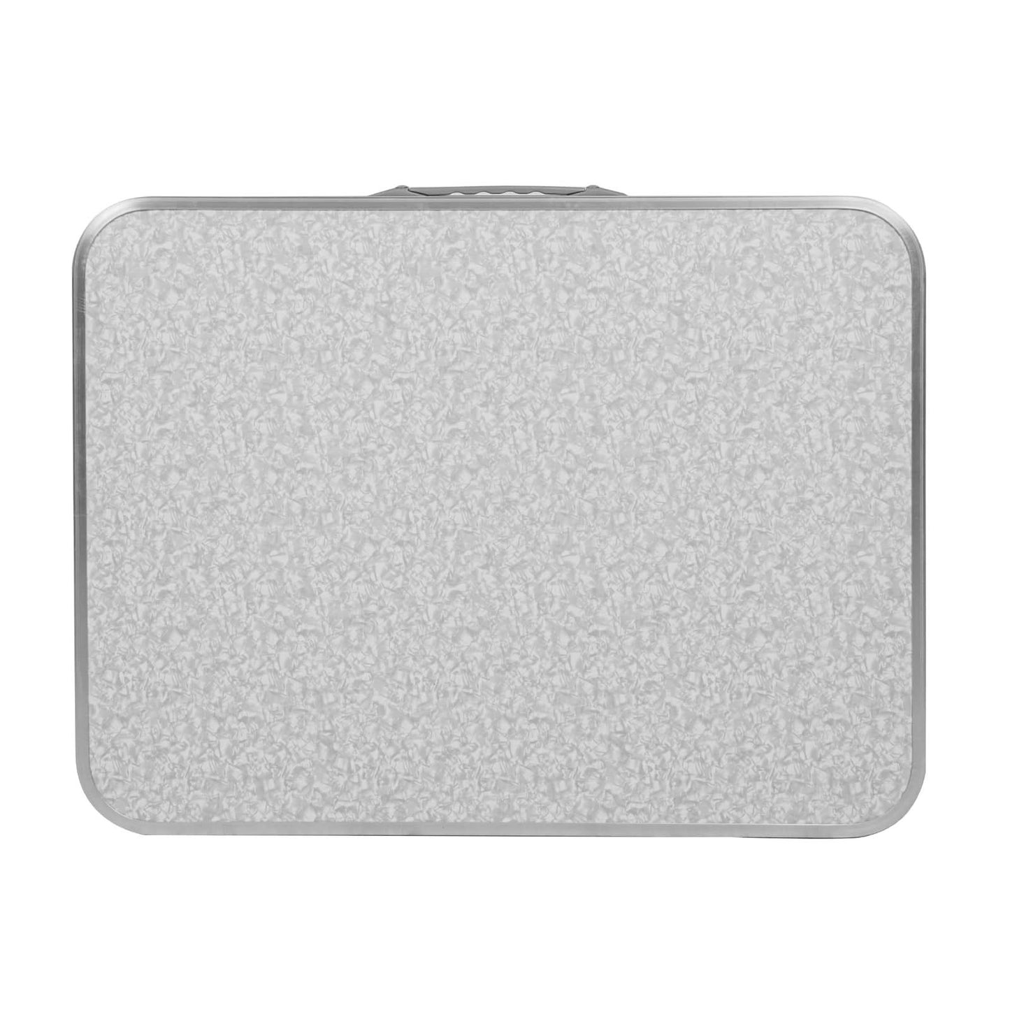 Masă Pliabilă pentru Camping din Aluminiu cu Blat MDF, Dimensiuni 600 x 450 x 250/590 mm - Palisad