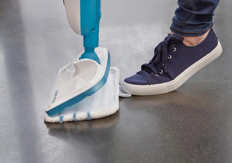 Black+Decker Steam Mop FSM13E1, aparat de curatare cu abur, 1300W, rezervor 380 ml