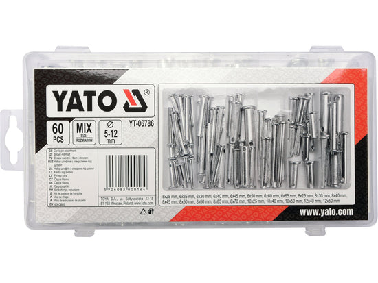 Set bolturi cu cap si gaura Yato YT-06786 - imagine produs 2