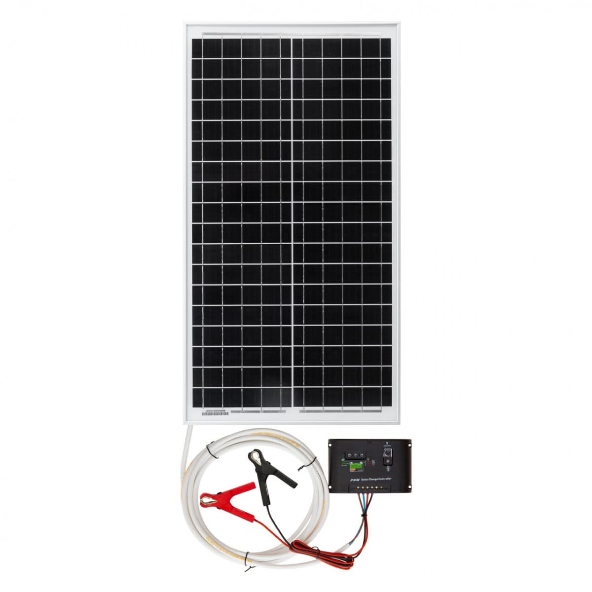 Panou solar monocristalin 30W cu regulator incarcare pentru acumulatori 12V