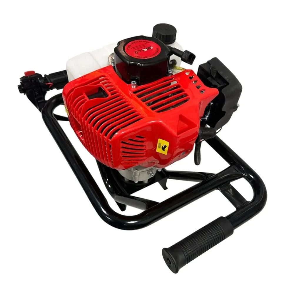 Motoburghiu pamant ZEP BRILLO, 5.7CP, 4200W, 52cc, 2T, 9000rpm, burghiu 150mm inclus