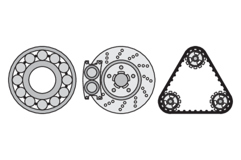 Extractor rulmenti YATO YT-2520, 3 brate, 4''/100 mm, capacitate 2,5T, profesional