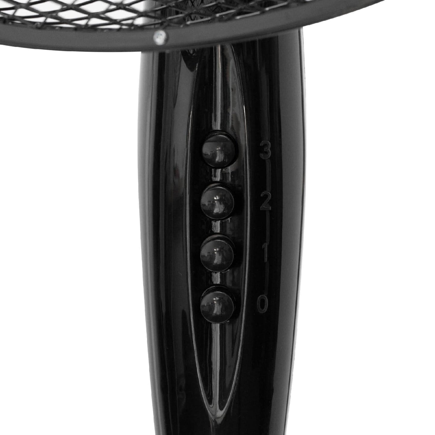 Ventilator cu stativ negru 40 cm 45W 3 trepte viteza model SF40BK