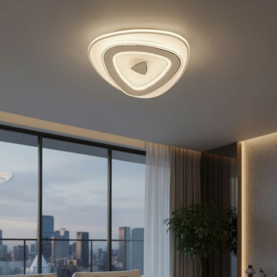 Plafoniera LED Halimede 48W, 3700lm, Ø240x55mm
