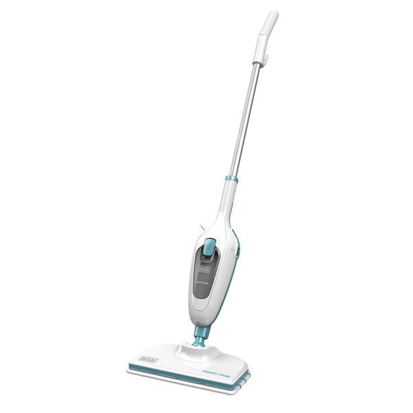 Black+Decker Steam Mop FSM13E1, aparat de curatare cu abur, 1300W, rezervor 380 ml