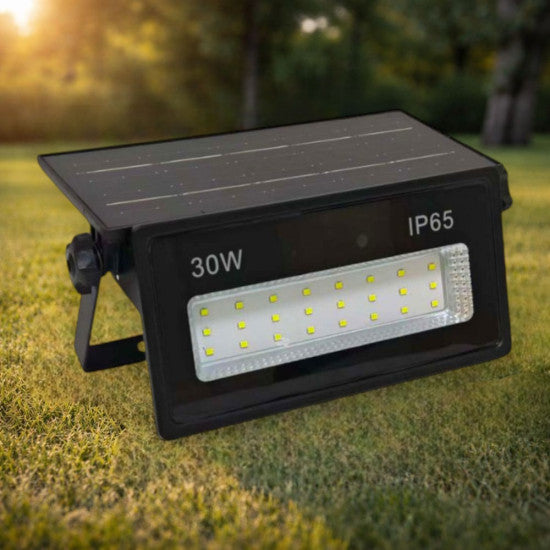 Proiector solar 30W, 400 lm, 230x95x35 mm