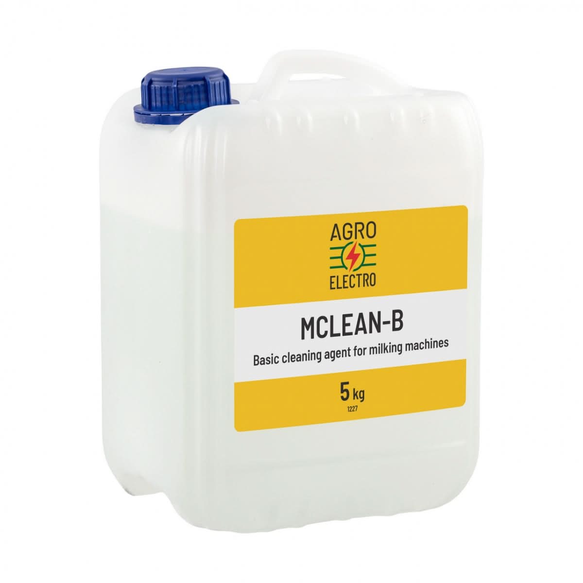 Detergent bazic MCLEAN-B 5 kg pentru curatarea aparatelor de muls