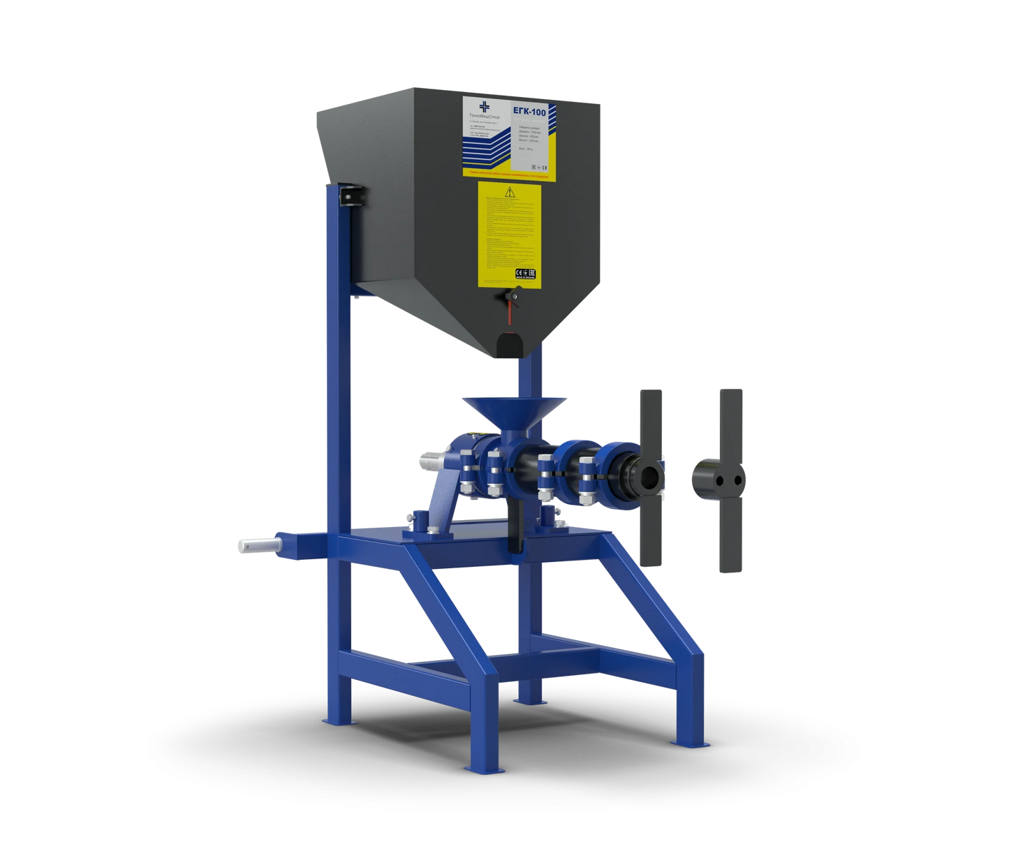 Extruder EGK-100 PTO – Procesare cereale direct cu tractorul