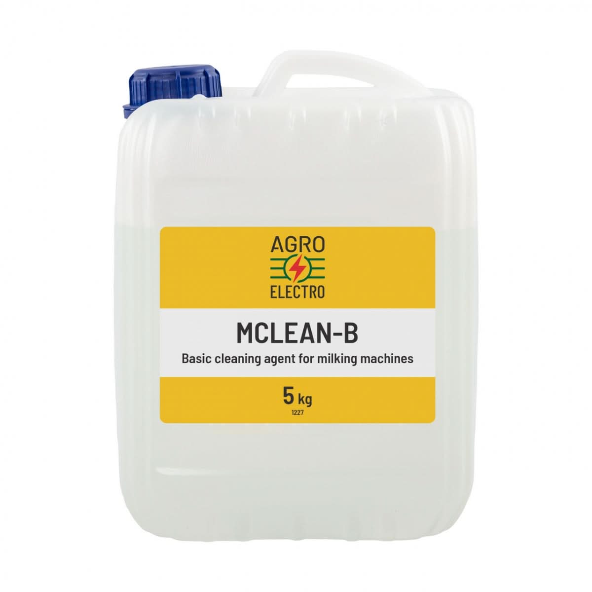 Detergent bazic MCLEAN-B 5 kg pentru curatarea aparatelor de muls