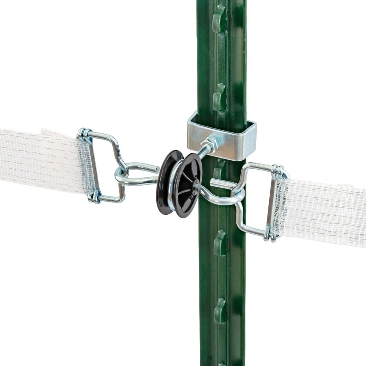 Izolator poarta T-post pentru gard electric prindere cu clema 1 buc