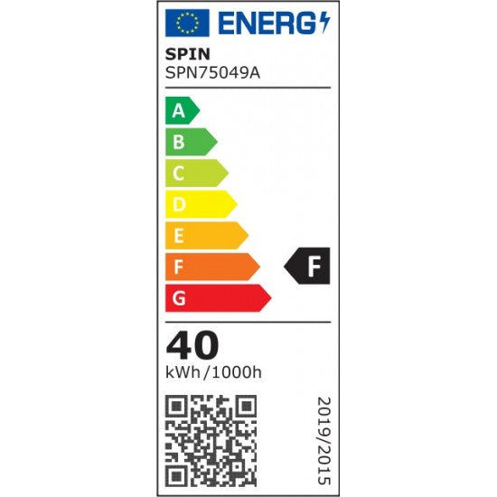 Plafoniera LED IP65 40W, 3600lm, 300x55mm, Alb