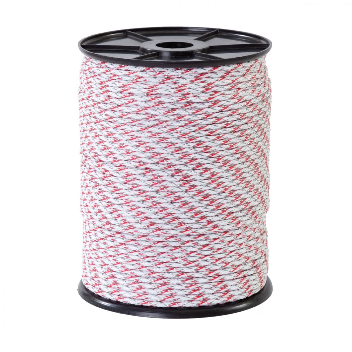 Fir gard electric țesut 200 m, rezistență 150 kg, rezistență electrică 0,09 Ω/m