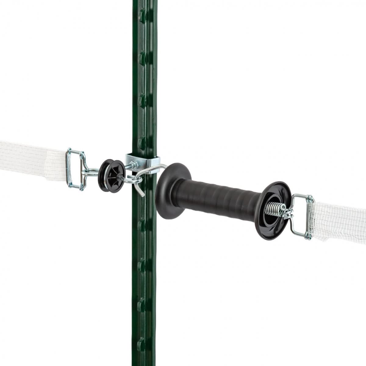 Izolator poarta T-post pentru gard electric prindere cu clema 1 buc