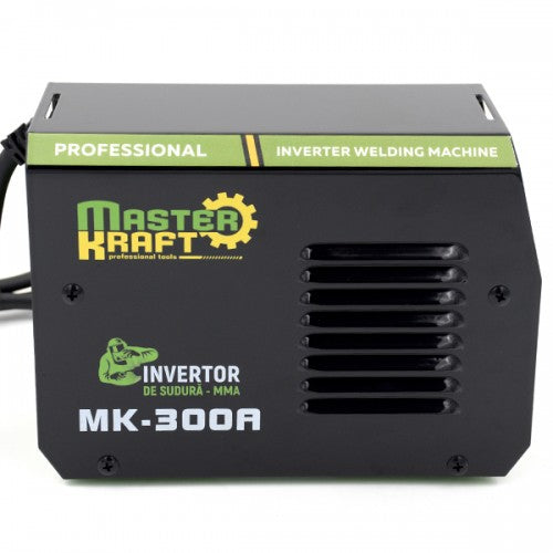 Invertor de sudura Master Kraft MK-300A, 300A, tehnologie IGBT, afisaj digital, kit complet