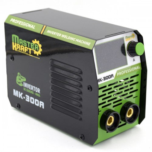 Invertor de sudura Master Kraft MK-300A, 300A, tehnologie IGBT, afisaj digital, kit complet