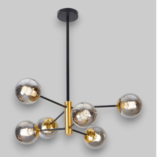 Lustra Hyperion 6, 6xE27, 70x74 cm
