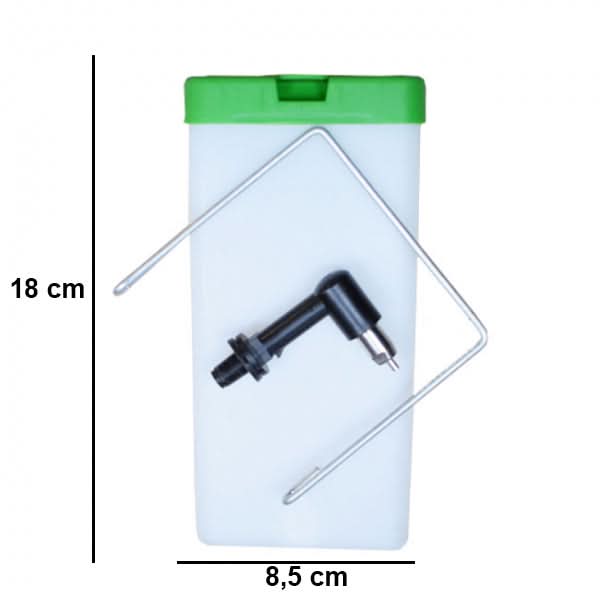 Set 24 adapatori iepuri ZEP 1L, cu niplu metalic si rezervor plastic