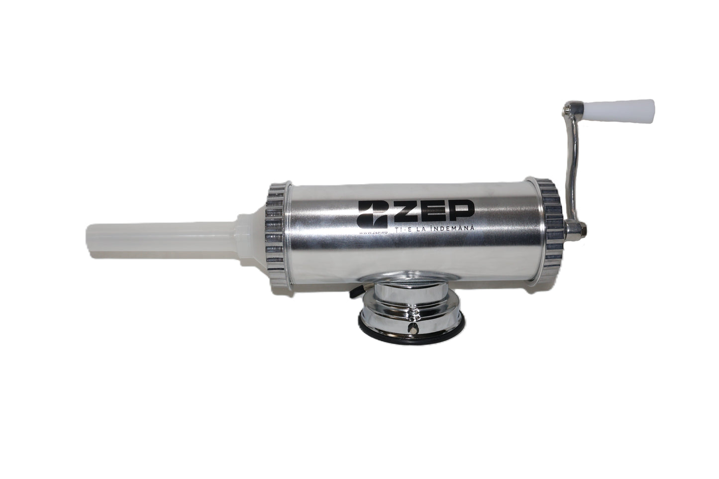 Masina de facut carnati ZEP 0824, 1.5 kg, aluminiu inoxidabil, cu ventuza si prindere pe masa