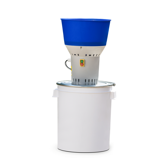 Moara cereale ZEP EUROMILL-50, 1400W, 300 kg/h, galeata 50L, 4 site incluse, motor cupru