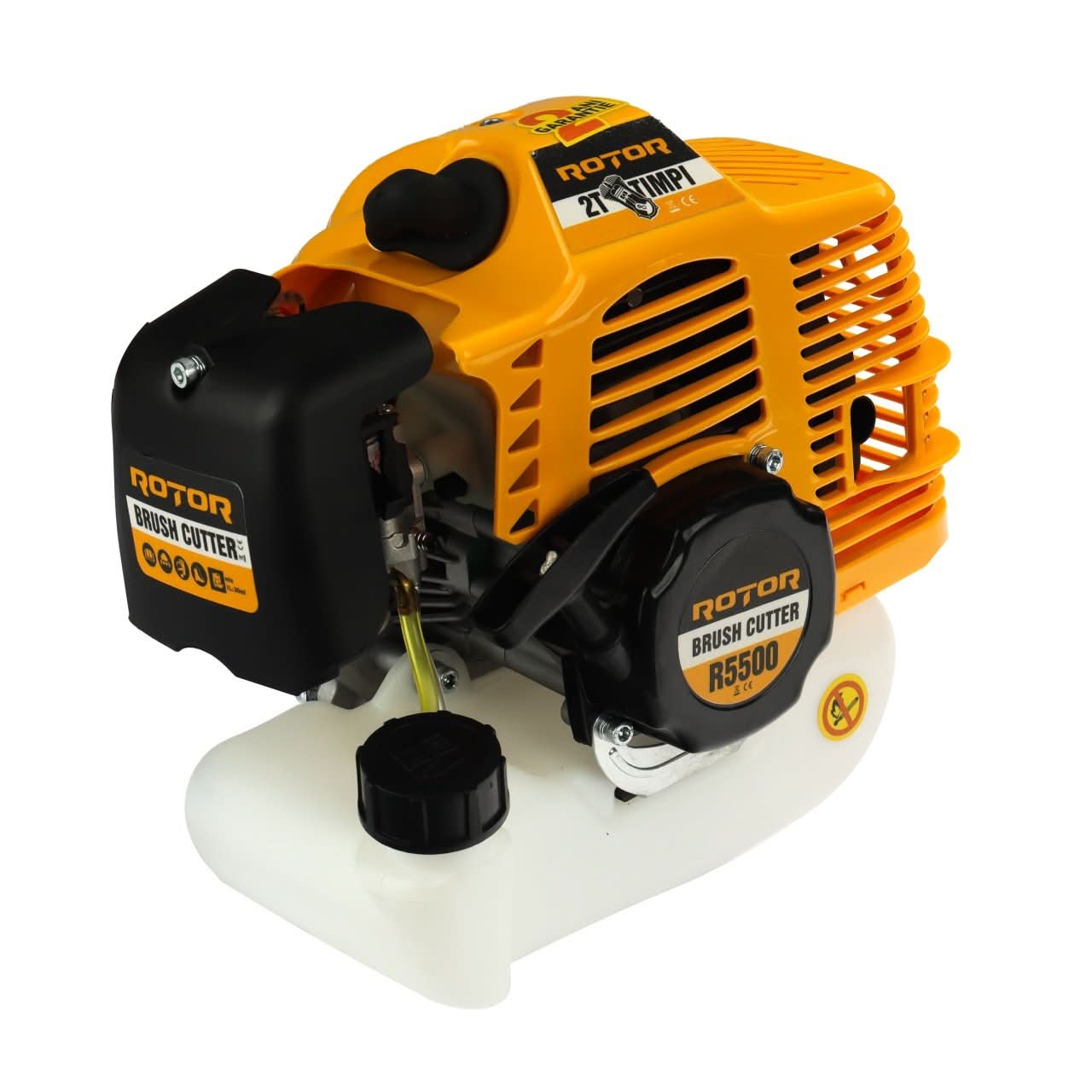 Motocoasa pe Benzina ROTOR R5500, 4.7 CP, 5500W, Motor 2T, Viteza Maxima 10000 RPM
