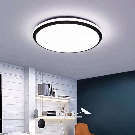 Plafoniera LED 3CCT 40W, 3600lm, IP65, 300x55mm