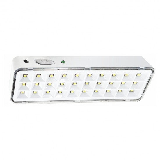 Lampa EXIT LED 30 LED-uri, 3.7V, 175x47x25 mm
