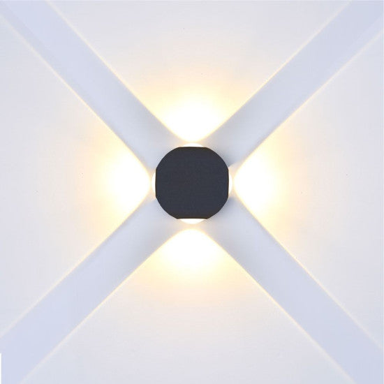 Aplica de perete Comet, 4x1W, 3000K, IP65