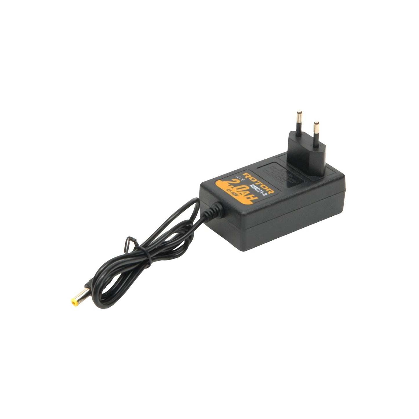 Fierastrau cu lant pe acumulator ROTOR RMC21-8, 21V / 2Ah, Brushless, lama 20 cm, ungere automata, set complet cu 2 acumulatori