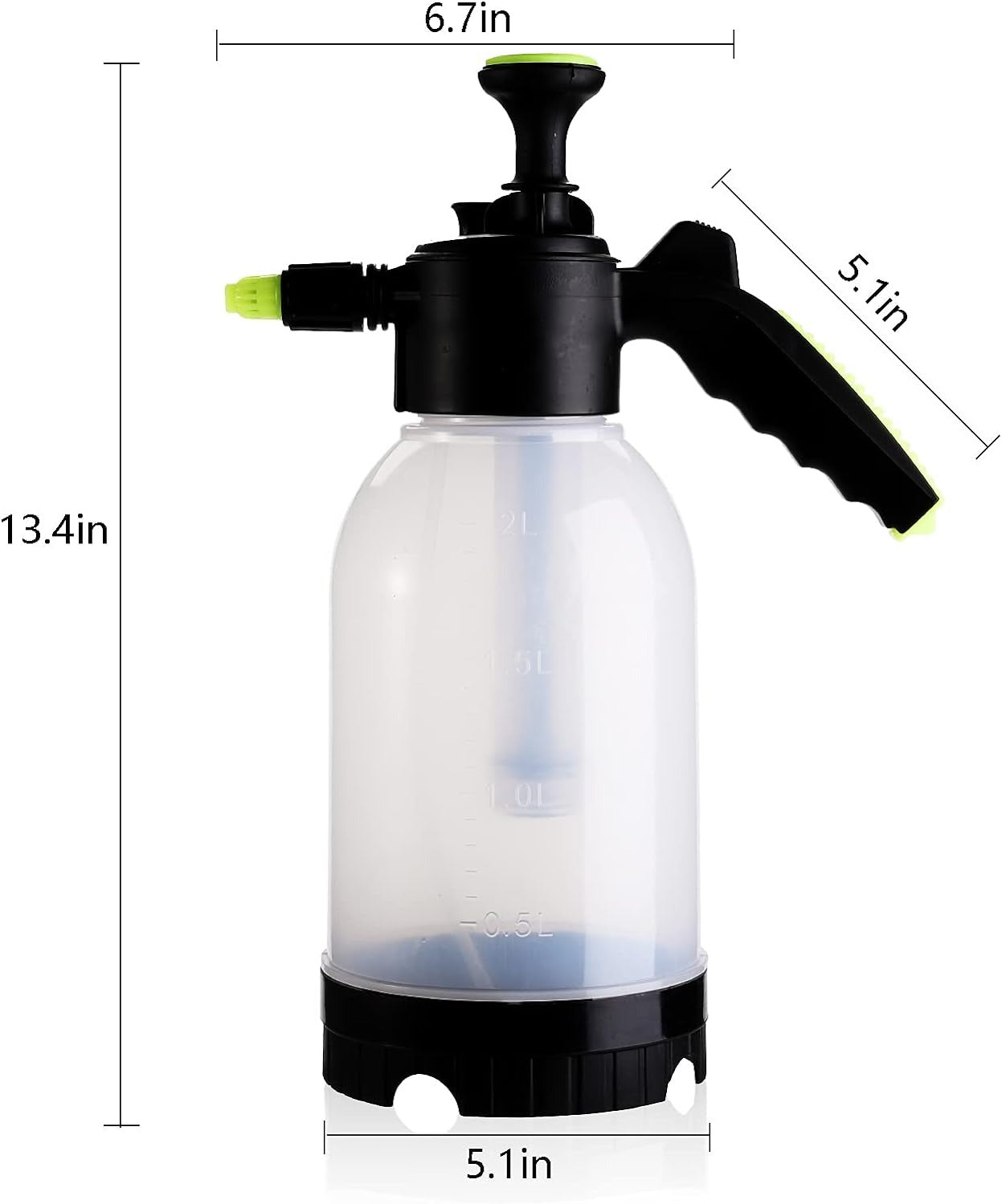 Pulverizator de mana PRO, 2L, duza reglabila si supapa siguranta