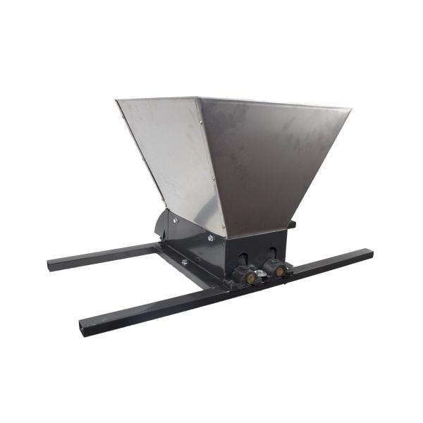 Zdrobitor struguri manual Elefant HGP-50S, inox 35L, tamburi din polimer, constructie rezistenta si usoara